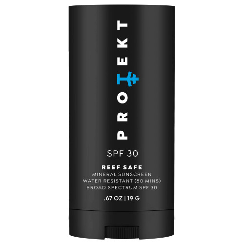 Protekt SPF30 Zinc Oxide Sunscreen Stick - UVA/UVB Broad Spectrum Facial Sunscreen for Sensitive Skin - 0.67oz Clear Sunscreen - Reef Safe, Kid Safe and Water Resistant - Made in the USA Protekt SPF30 Zinc Oxide Sunscreen Stick - UVA/UVB Broad Spectrum Facial Sunscreen for Sensitive Skin - 0.67oz Clear Sunscreen - Reef Safe, Kid Safe and Water Resistant - Made in the USA