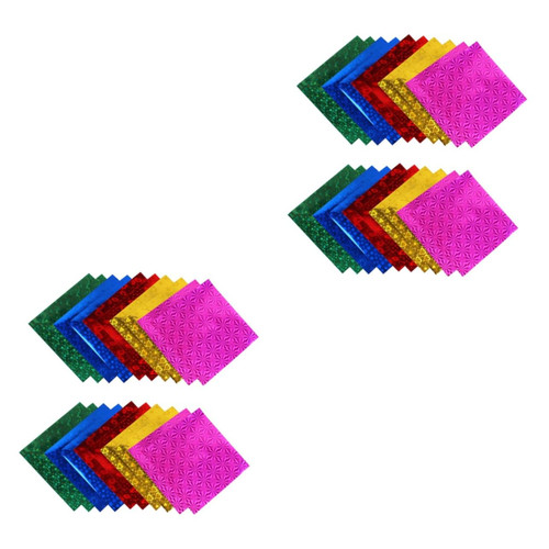 Lurrose 200 Pcs Origami Handmade Paper Christmas Party Favors Paper Crafts Square Japanese Origami Colored Cardstock Shimmer Cardstock Wrapping Paper Child The Paper