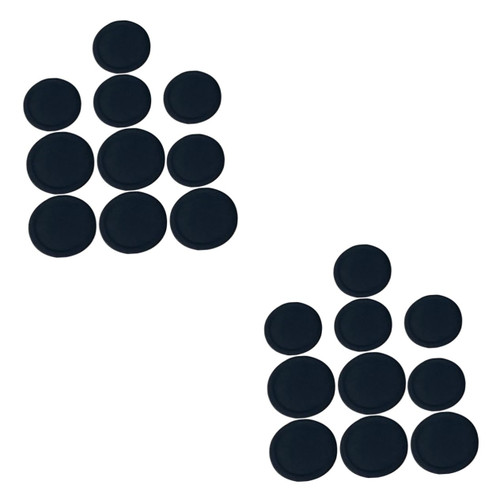 Totority 2 Sets Kazoo Flute Diaphragm Kazoo Supplies Kazoo Membranes for Flute Kazoo Musical Instruments Flute Diaphragms Replacements Kazoo Flute Supplies Dual Mode Film Food Grade Plastic