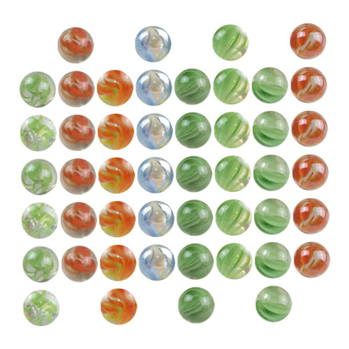 ERINGOGO 100pcs Marbles Ball Child Glass Fish Tank