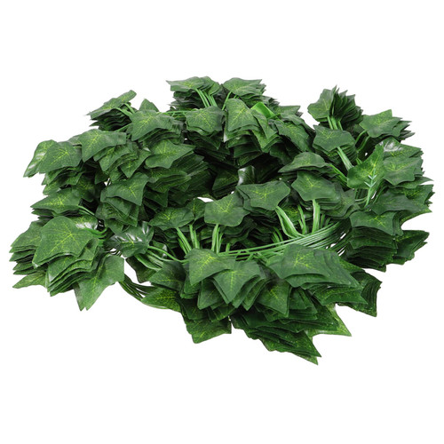 BESPORTBLE 12pcs Simulated Ivy Green Leaves Artificial Ivy Rattans Artificial Flower Garland Home Decor Hanging Vines Artificial Plants Garden Hanging Rattan Fabric Wedding Fake Leaves