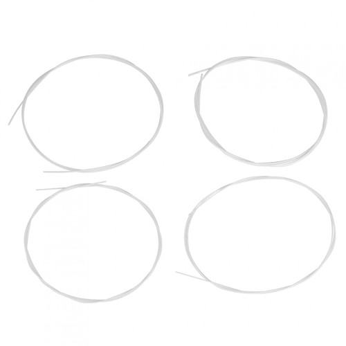 27inch White & Black Nylon Strings, Replacement Part Elastic String String Instrument