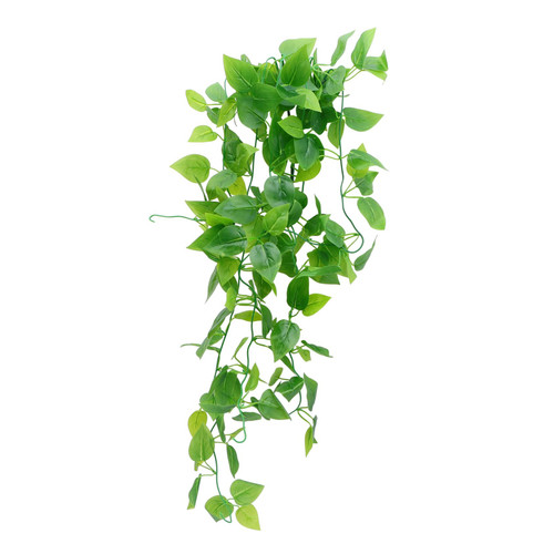 VOSAREA Plant Rattan Wall Hanging Faux Greenery Ceiling Decorations Green Leaves Decor Fake Plants Artificial Hanging Vines Artificial Greenery Garland Wedding Hanging Ornament Fake Rattan