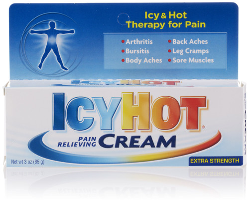 Icy Hot Pain Relieving Cream, Extra Strength, 3 Oz