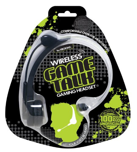 Xbox 360 Game Talk Wireless Headset