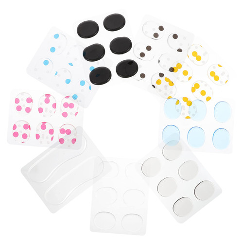 WHAMVOX 9 Sheets Snare Drum Mute Pad cymbals for drums electric drum kit electric drum pad drum silencers percussion drum muffler drum mutes drum dampeners Drum Mute Cushion gel jazz drum
