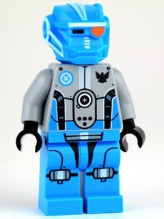 LEGO Galaxy Squad Blue Robot Sidekick Minifigure