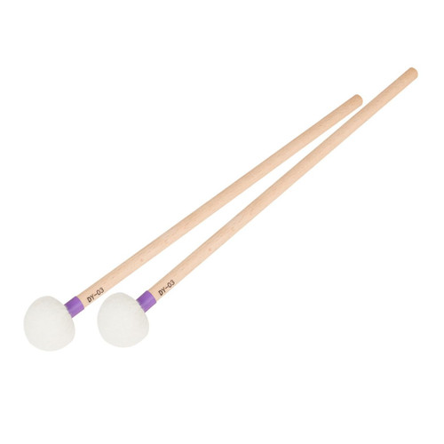 2pcs Timpani Sticks Bass Drum Mallet Professional Percussion Instrument Drum Sticks Kit Drum Mallet Stick Accessory Electronic Drum Rod Gong Marching Drum Purple Felt Snare Drum 2pcs Timpani Sticks Bass Drum Mallet Professional Percussion Instrument Drum Sticks Kit Drum Mallet Stick Accessory Electronic Drum Rod Gong Marching Drum Purple Felt Snare Drum