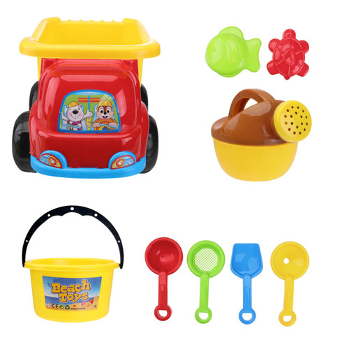 ERINGOGO 21pcs Kids Beach Toys Sand for Kids Sand Pit Kids Beach Sand Toy Kids Sand Pits Bucket Sand Tools Sand Toys Beach Toys for Toddlers Water Play Sandpit Four Wheels Child Rides