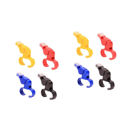 Kisangel 8 Pcs Whistle for Lifeguards Basketball Whistle Cheerleading Whistle Outdoor Whistle Whistles Referee Whistle Survival Whistle Loud Whistle Finger Grip Whistle Football