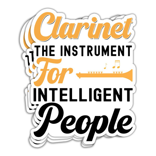 SODAVA (3Pcs) Clarinet Stickers Marching Band Clarinet Stickers Funny Clarinet Player for Marching Bands Members Gift Decoration Graphic Bumper Laptop Stickers 3x4 inch SODAVA (3Pcs) Clarinet Stickers Marching Band Clarinet Stickers Funny Clarinet Player for Marching Bands Members Gift Decoration Graphic Bumper Laptop Stickers 3x4 inch