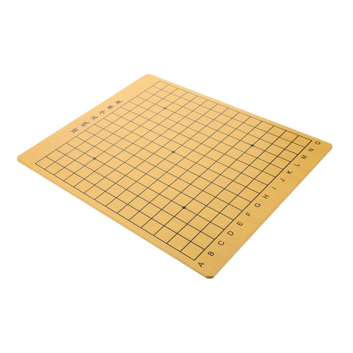 ibasenice Backgammon Chess Board Toys Convenient Chess Board Game Supplies Convenient Chessboard Chess Games Accessory Gobang Chess Board Chess Game Supply Wooden Dual Purpose China