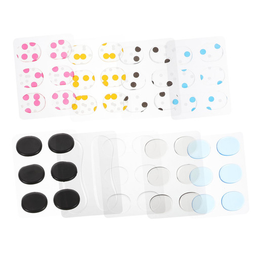 OFFSCH 9 Sheets Snare Drum Mute Pad Drum Dampening Pads Rubber Drum Mute Pad Damper Pads Non Silencer Pads Key Silencer Drum Dampeners Drum Mute Cushions Silica Gel Moisten Head Pad