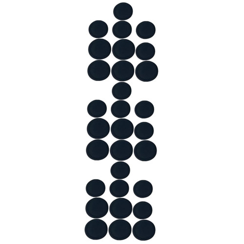 Abaodam 3 Sets Kazoo Flute Diaphragm Practical Kazoo Diaphragms Durable Kazoo Diaphragms Kazoo Flute Parts Flute Diaphragm Mouth Trombone Kazoo Kids Flute Food Grade Plastic Dedicated Film