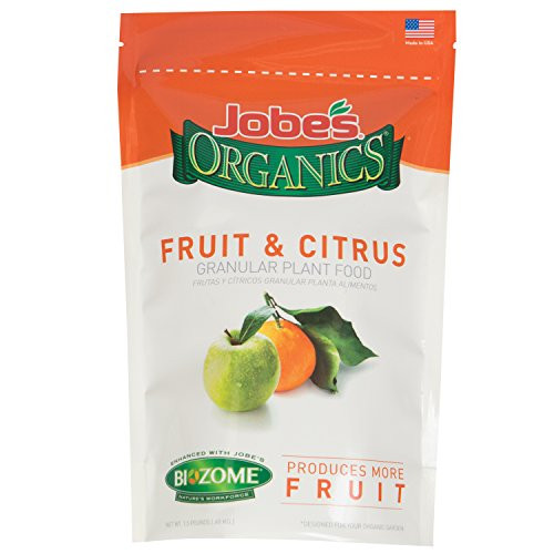 Jobe's Organics Granular Fertilizer, Fruit and Citrus, 1.5 lb