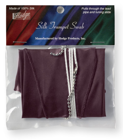 Hodge Silk Trumpet Swab - Burgundy