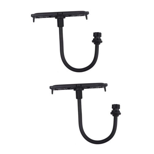 SUPVOX 2pcs Fish Finder Bracket Kayak Wall Mount Fish Finder Mount Feet Holders for Stretching Boat Fish Finder Kayak Transducer Mounting Arm Kayaks Mounting Accessories Boutique