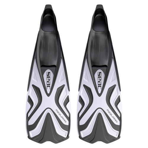 Seac Azzurra, Snorkeling Fins for Adults and Children, Closed Foot Pocket in Soft Rubber Seac Azzurra, Snorkeling Fins for Adults and Children, Closed Foot Pocket in Soft Rubber