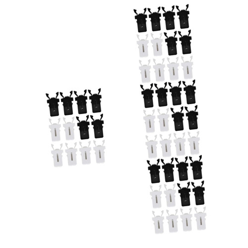 Zerodeko 160 pcs Trash can Buckle Garbage Can Push Buttons Waste Bin Lock Latches Trash bin Small Part Press Trash Can Latch Lock for Garbage Can Trashcan Push-Button Plastic Spring