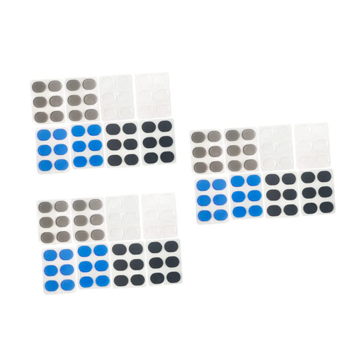 48Pcs drum mute pad Practical Drum Silencers drum dampening soft silicone drum mute drum tone control damper drums silicone gel Drum Mute Mat Drum Pad moisten Silica gel tambourine