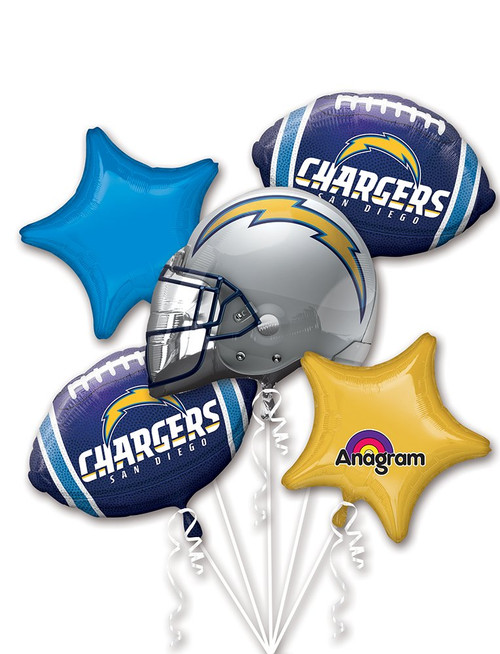 Anagram Bouquet Chargers Foil Balloons, Multicolor