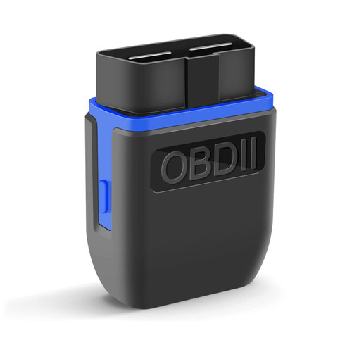 OBD2 Bluetooth Scanner Code Reader for Android Windows, car Diagnostic scanning Tool, OBDII Adapter for Checking Engine Lights-Blue