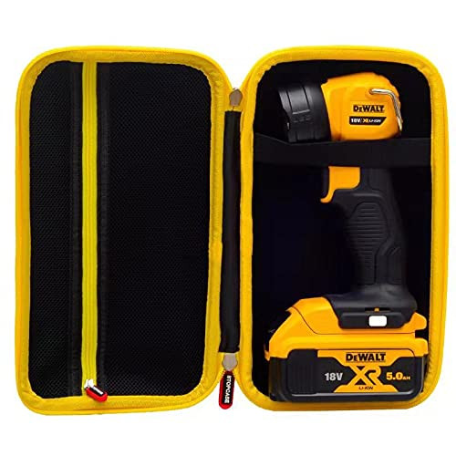 BTOPCASE Hard Shell Case for Dewalt 20V MAX LED Work Light/Flashlight (DCL040), DYMO Industrial Label Maker | RhinoPRO 5200, Brady BMP21-PLUS Handheld Label Printer