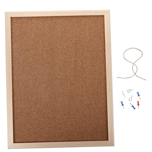 Operitacx 1 Set Wall Panels Corkboard Cork Board for Photo Small Cork Board Wall Board Announcement Message Board Decorative Cork Board Announcement Board Office Bulletin Board
