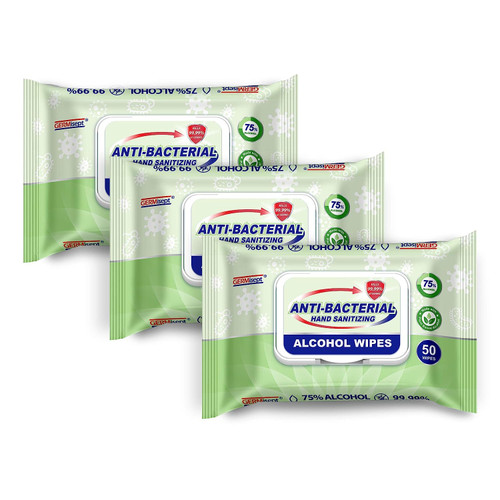 Advanced 75% Alcohol Antiseptic Hand Sanitizer Multipurpose Wipes (50 Count X 3 packs = 150 Wipes) Advanced 75% Alcohol Antiseptic Hand Sanitizer Multipurpose Wipes (50 Count X 3 packs = 150 Wipes)