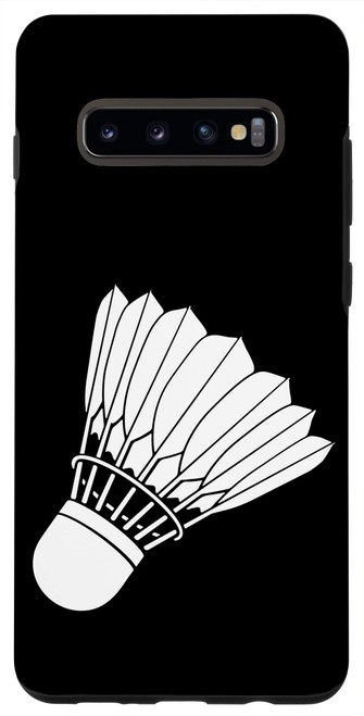 Galaxy S10+ Funny Pickleball Badminton Shuttlecock Case
