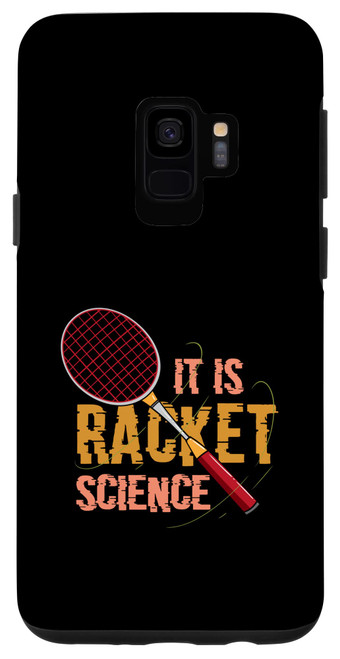 Galaxy S9 It's Racket Science Funny Badminton Shuttlecock Case