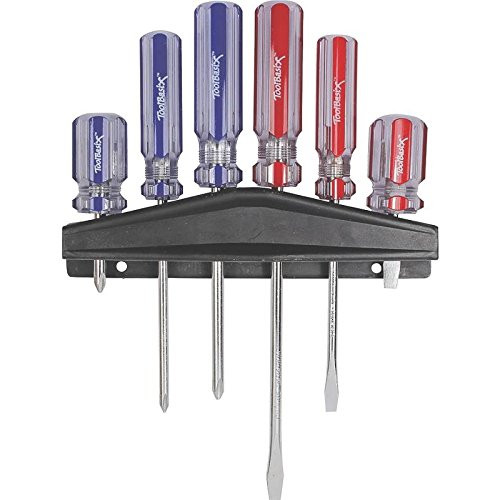 TOOLBASIX SD 1 Screwdriver Set With Rack, 6 Pieces