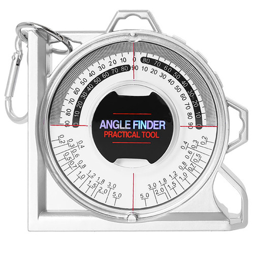 Angle Finder Inclinometer Protractor Magnetic Angle Finder Angle Measuring Tool Tilt Level Meter Slope Locator Angle Measurement Engineering Clinometer Angle Meter Gauge for Household Industrial Use