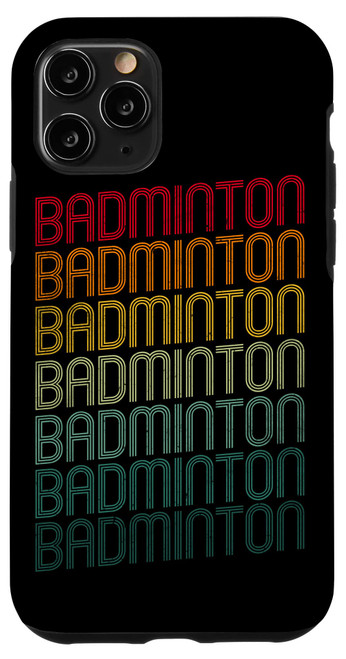 iPhone 11 Pro Funny Pickleball Badminton Shuttlecock Case