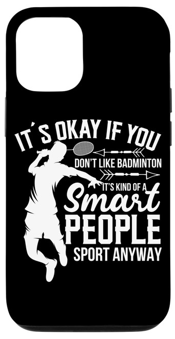 iPhone 12/12 Pro Funny Pickleball Badminton Shuttlecock Case
