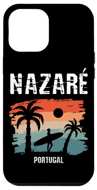 iPhone 15 Pro Max Nazare Portugal Ocean Wave Girls Surfboard Case