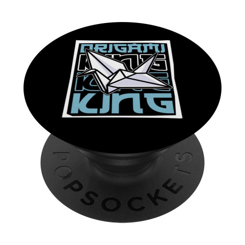 Origami King Paper Crane Folding Owl Master Origami PopSockets Standard PopGrip