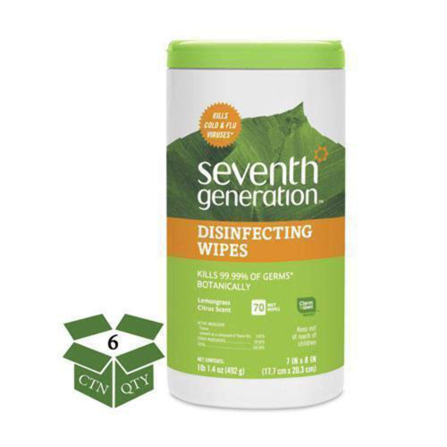 Seventh Generation Disinfecting Wipes - 70 ct