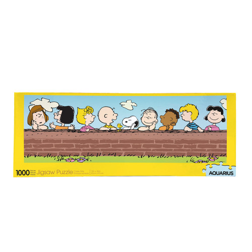 AQUARIUS Peanuts Puzzle (Slim 1000 Piece Jigsaw Puzzle) - Officially Licensed Peanuts Merchandise & Collectibles - Glare Free - Precision Fit - 12x36 Inches AQUARIUS Peanuts Puzzle (Slim 1000 Piece Jigsaw Puzzle) - Officially Licensed Peanuts Merchandise & Collectibles - Glare Free - Precision Fit - 12x36 Inches