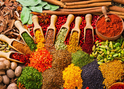 HUADADA 1000 Piece Puzzles for Adults - Colourful Spices - Jigsaw Puzzles for Adults and Kids 1000 Piece Educational Games Colorful Puzzles for Home Decoration(27.6"x 19.7")