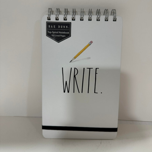 Rae Dunn WRITE Notebook - 192 Pages