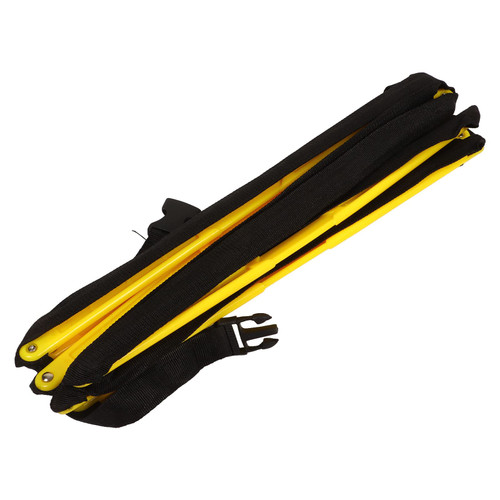LANTRO JS 2.6m Fixed Speed Agility Training Ladder for Football and Basketball - Improve Your Speed and Agility with Professional Training Equipment