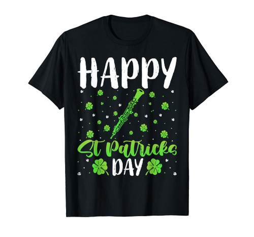 St. Patricks Day Oboe Player Musicians Saint Paddy's T-Shirt