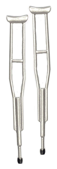 Dollhouse Miniature 1:12 Scale Pair of Crutches by Town Square Miniatures