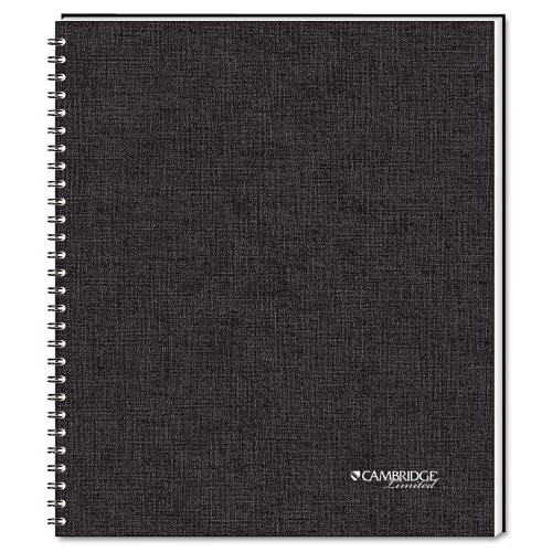 Cambridge 06066 Side Bound Guided Business Notebook, QuickNotes, 11 x 8 1/2, 80 Sheets