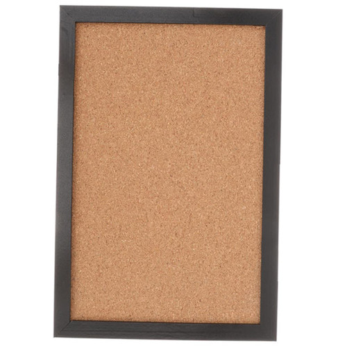STOBOK Cork Board Office Wall Decor Bulletin Board Cork Pin Board Framed Cork Tiles Corkboards for Walls Cork Memo Board Notice Pin Board Pin Notice Board Girl Square Wood Billboard