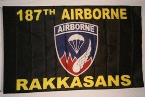 187th Airborne Rakkasans Traditional Flag