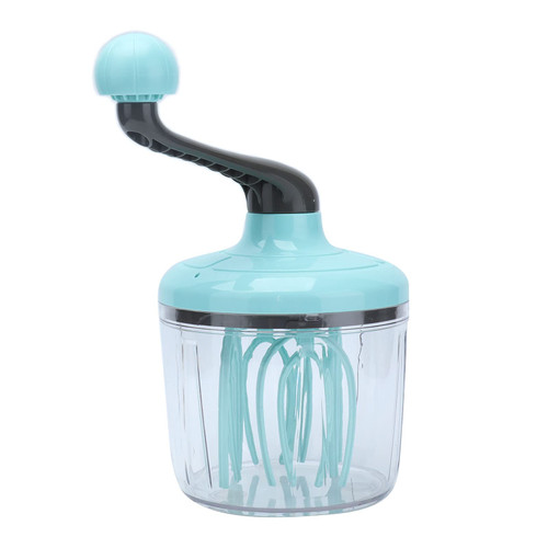 Egg Whisk Separators, Handheld Egg Frother Mixer Plastic Hand Crank Push Whisk Blender Hand Whisk Manual Whisk Egg Beater for Baking