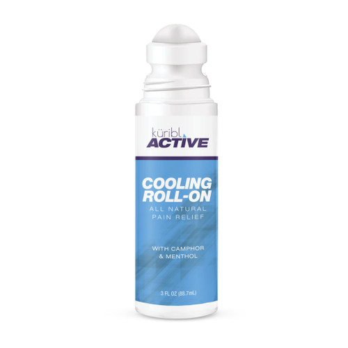 Kuribl Active Pain Relief Cooling Roll-On 3 oz, Fast Acting, Long Lasting Powerful Topical Pain Reliever. for Muscle Soreness and Joint Pain, All Natural. Kuribl Active Pain Relief Cooling Roll-On 3 oz, Fast Acting, Long Lasting Powerful Topical Pain Reliever. for Muscle Soreness and Joint Pain, All Natural.