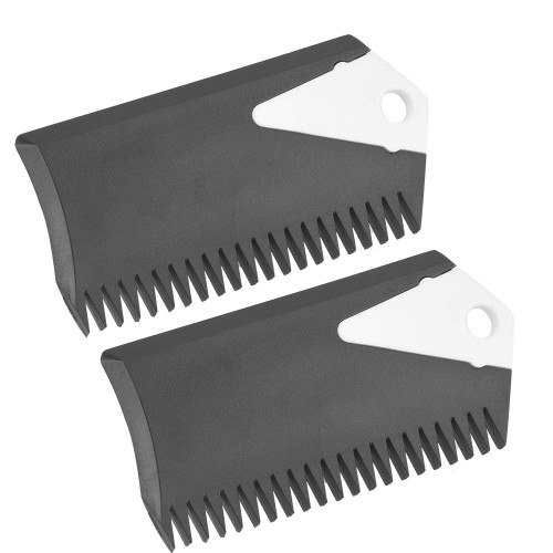 RiToEasysports 2PCS Surfboard Wax Comb,PVC Wax Scraping Comb Surfboard Comb and Scraper Surfboard & Windsurfing Racks for Surfing Board Skaeboard Car Racks & Carriers
